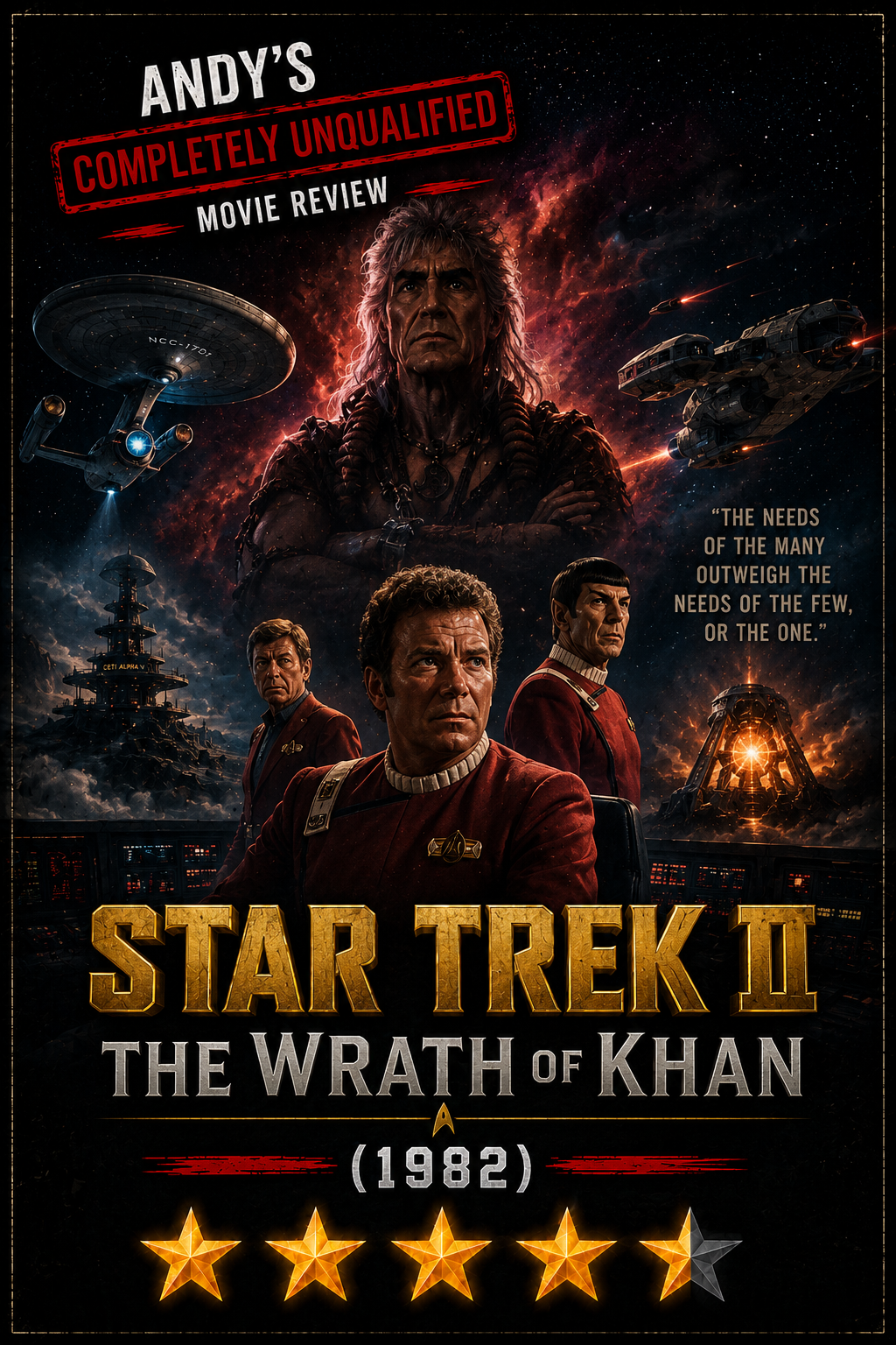 Star Trek II: The Wrath of Khan (1982) poster