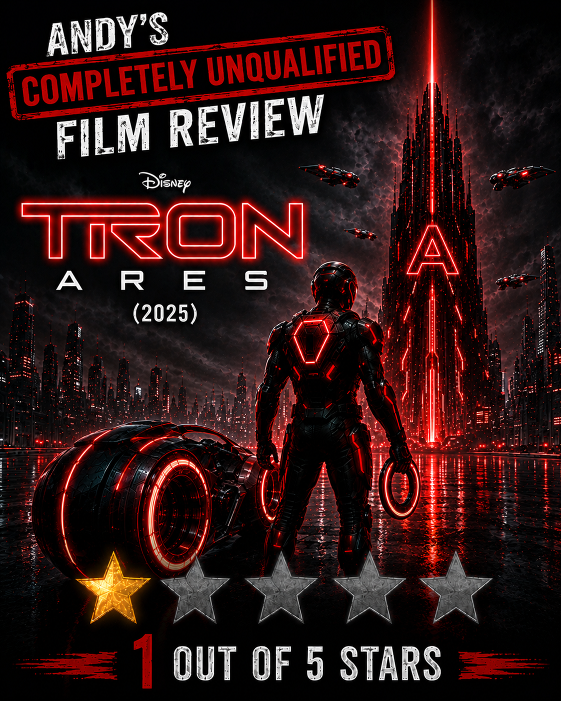 Tron: Ares (2025) poster