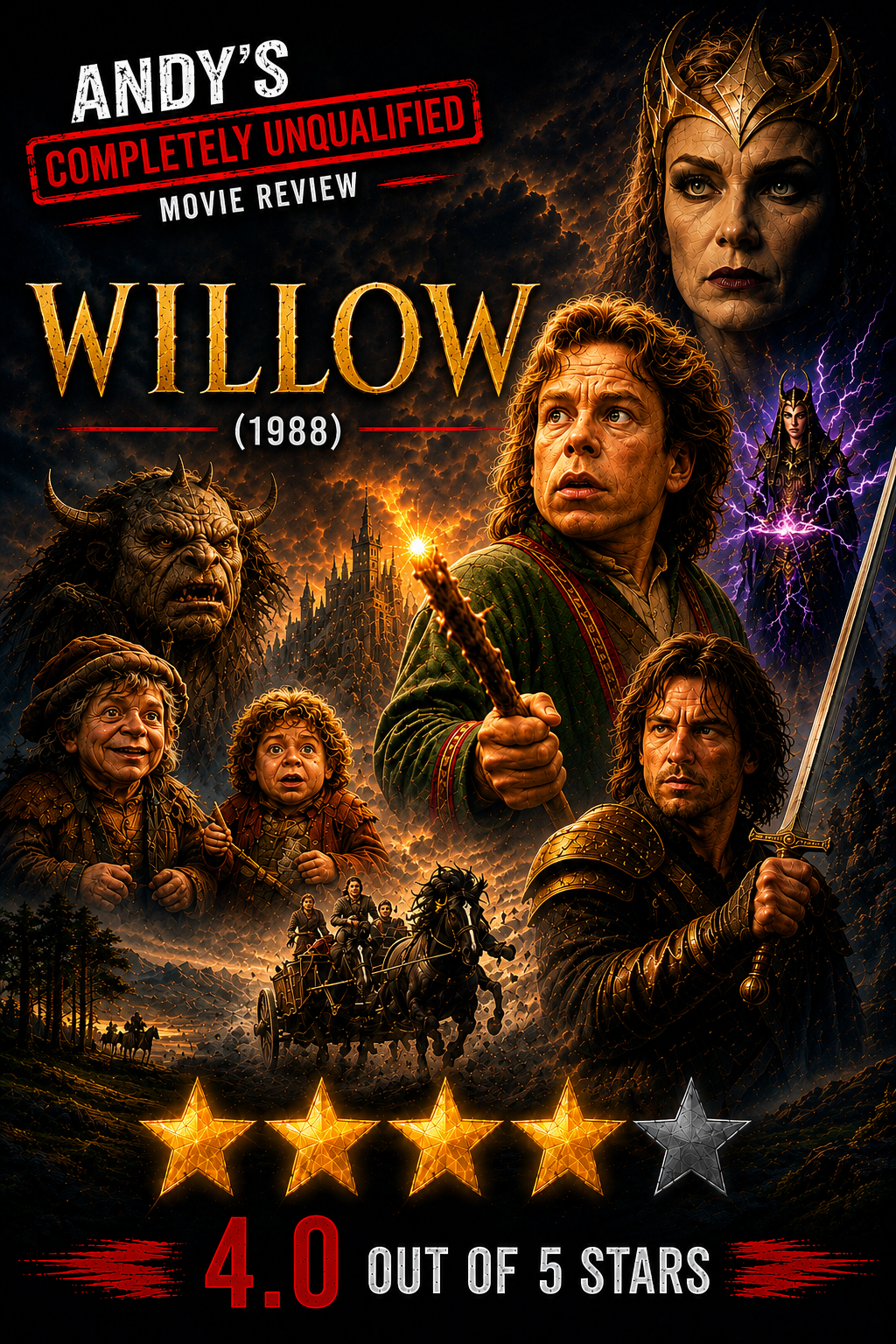 Willow (1988) poster